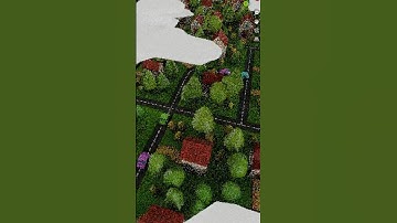 지오메트리노드로 마을 만들기 procedural village