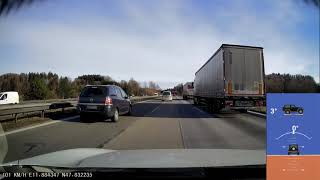 Test Android App Off-Road Inclinometer on Autobahn