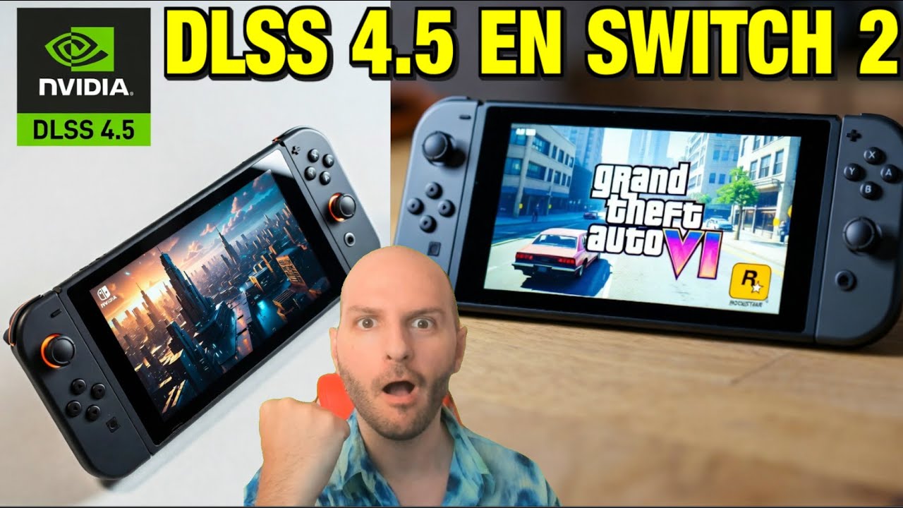 EL DLSS 4.5 HARÁ MÁS POTENTE A NINTENDO SWITCH 2 QUE PS5 PRO - Sasel - rendimiento - specs
