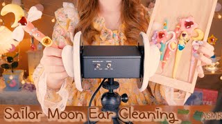 ASMR 직접만든 세일러문 귀이개! 귀청소 가게 상황극 [4K] (나무귀이개, 치과도구) | Sailor Moon Ear cleaning(Eng sub)