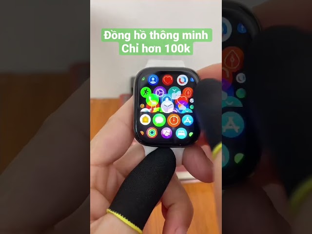 Đồng hồ thông minh chỉ hơn 100k, có gì đặc biệt 🥰🥰🥰 #dongho #donghothongminh #smartwatch