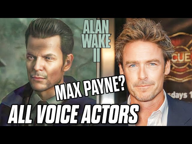 Alan Wake 2 cast, All voice actors and how you know them