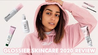 Reviewing &amp; Trying Glossier Skincare 2020