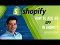 How To Add An App In Shopify | Shopify Tutorial For Beginners