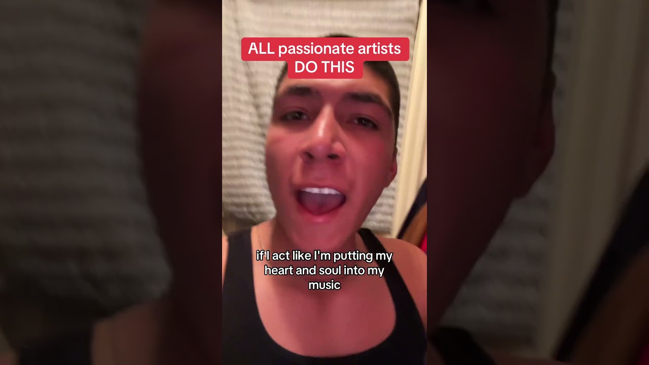 ALL passionate artists DO THIS! 