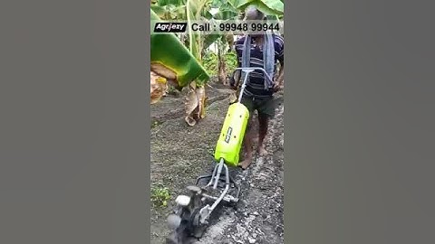 Agriezy Cutting efficiency | Easy way to remove Weeds electrically 🌱 Increase your Productivity