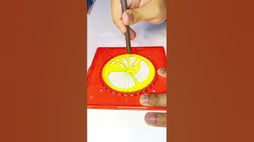 Satisfying Geometric Shapes🤩 | Simple Spirograph Design  #asmr #spirograph #shorts