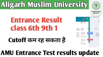 AMU class 1st 6th 9th results 2021 AMU class 9th results 2021 AMU class 6th results 2021 AMU results