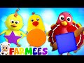 We are Shapes | Shapes Song | Nursery Rhymes & Kids Songs | Animal Cartoon | Children's Music