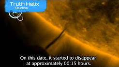 Alien UFO Space Station Captured Near Sun (2012)