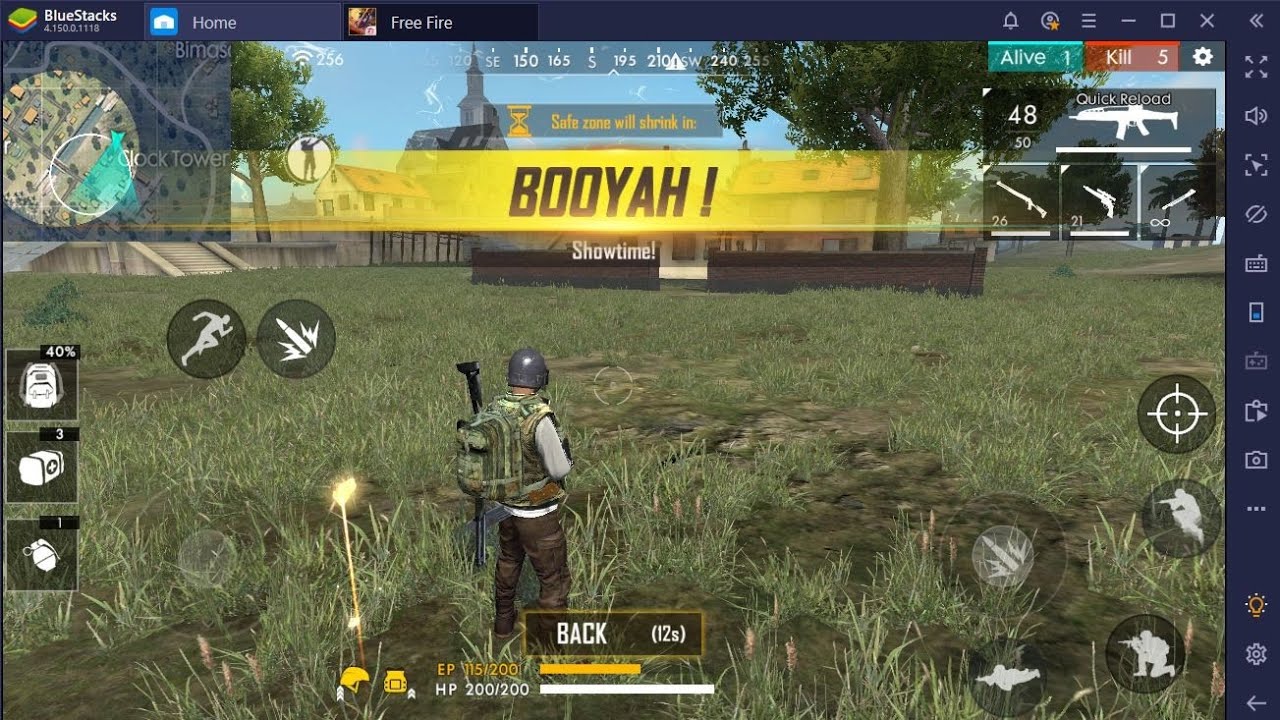 Free Fire Winning Booyah Garena Youtube