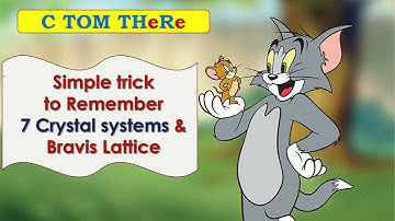 PGTRB CHEMISTRY |Trick to remember 7 crystal systems / solid state/ class 12 chemistry
