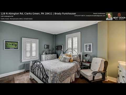 128 N Abington Rd, Clarks Green, PA home video tour