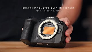Filters INSIDE the camera? Kolari Vision magnetic clip-in filters
