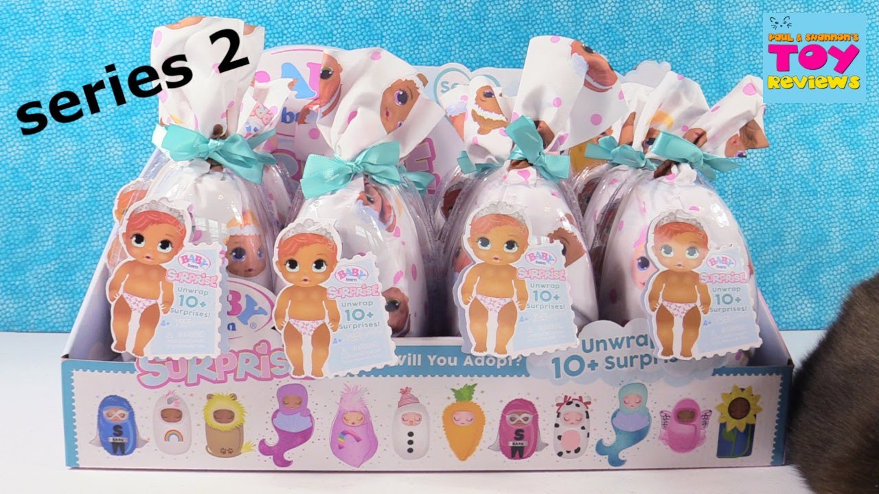 Baby Born Surprise Series 2 Blind Bag Doll Color Change Opening