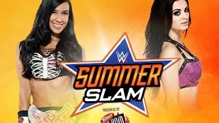 Cksmith08 Results From Summerslam 2014 Aj Lee Vs Paige