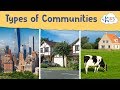 Types Of Communities: Urban Suburban And Rural