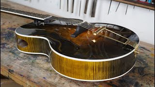 Making an Adjustable Neck Archtop Guitar (Full Build)