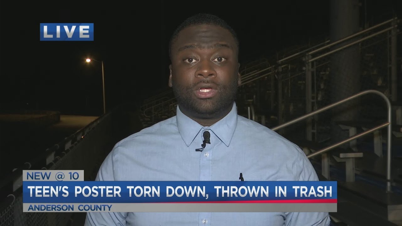 School banner controversy