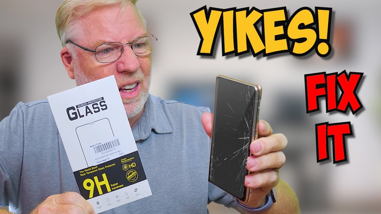 3 простых шага для мгновенной замены поцарапанного защитного стекла