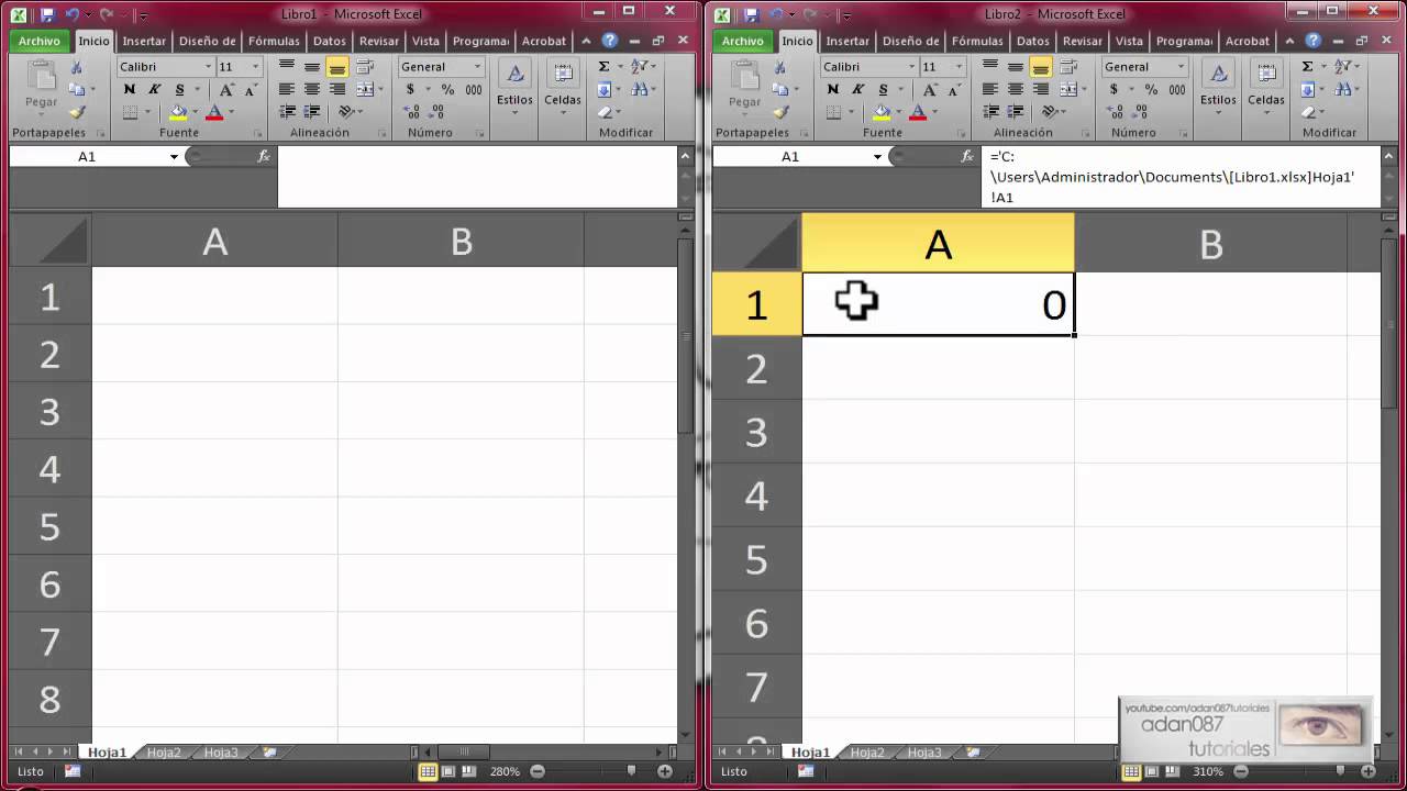 Como Abrir Dos Libros De Excel Al Mismo Tiempo Leer Un Libro