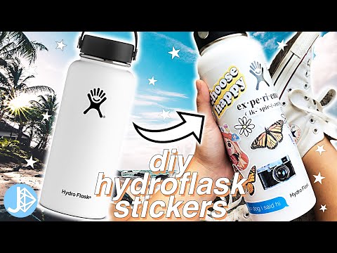 hydro flask sticker designs