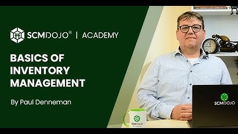 Cursus Basisprincipes van Voorraadbeheer