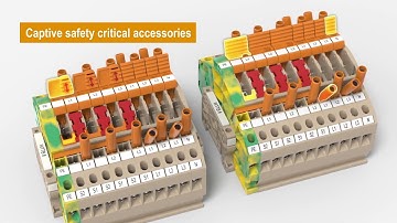 VTL Weidmuller Klippon® Connect WTTB 6 terminal blocks for instrument transformer wiring