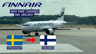 TRIP REPORT | Finnair (ECONOMY) | Airbus A319 | Stockholm (ARN) - Helsinki (HEL)