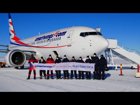 Smartwings:  The World’s First 737 MAX Flight to Antarctica