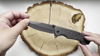 Складной нож Totem XD4 с стропорезом и стеклобоем