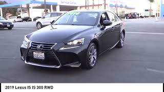 2019 Lexus IS Pasadena Los Angeles Glendale Alhambra Cerritos Orange County 2400401A