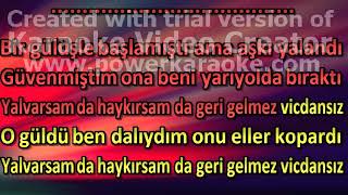 Yasin Aydın - Yare El Değdi Official Karaoke