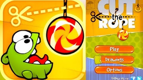 CUT THE ROPE - Gameplay Walkthrough Part 1 (iPhone, iPad, Android)