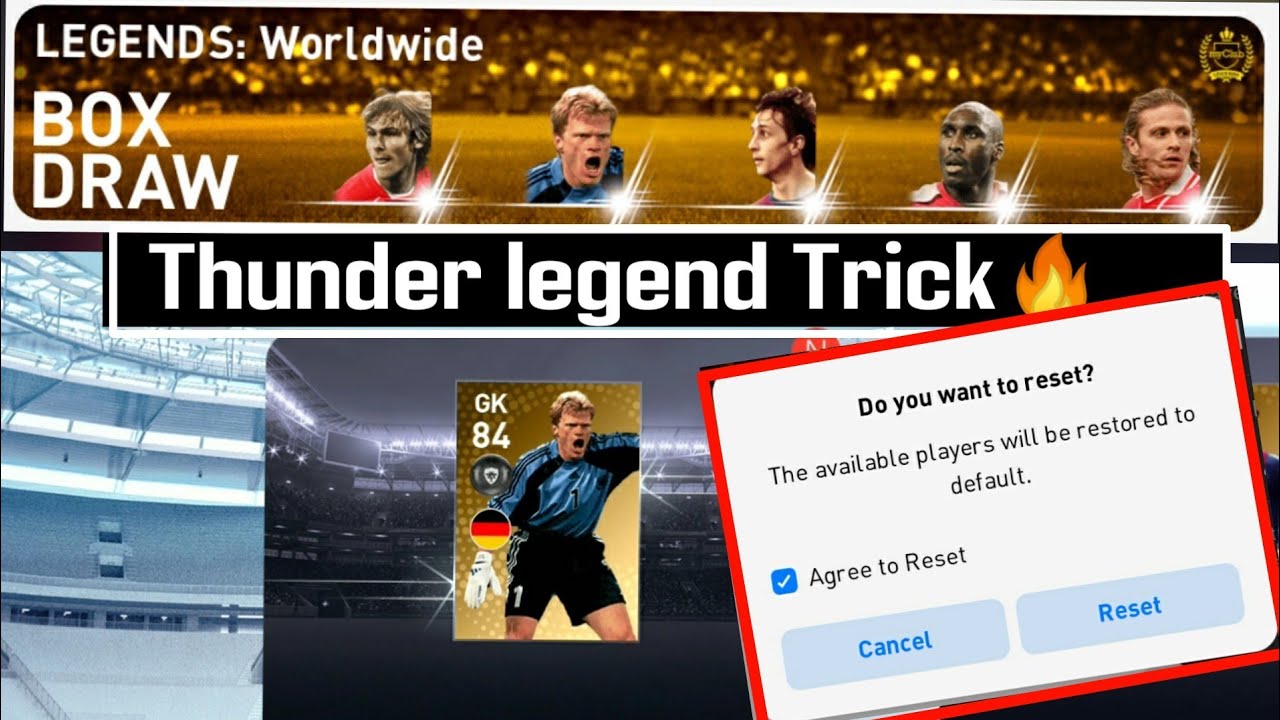 Resetting Trick / Legends Worldwide 
Thunder Black Ball Trick / Pakka Working