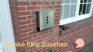 Auf welche Höhe hängt man Briefkasten?