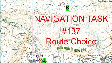Navigation Task 137 #mapreading #peakdistrict #navigation