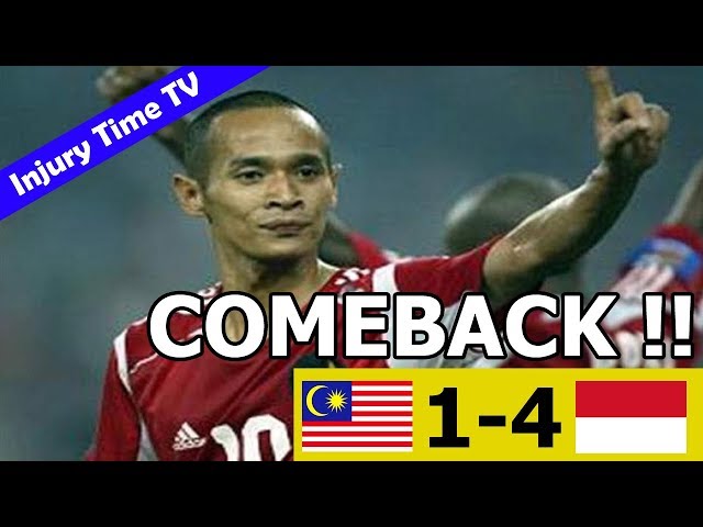 Malaysia 1-4 Indonesia | All Goals u0026 Highlights | Tiger Cup 2004 class=