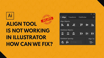 Align Tool is not working in Adobe Illustrator - How can we fix? | Doubts | Emtode Vlogs | 025