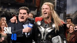 Avengers News Report  SNL