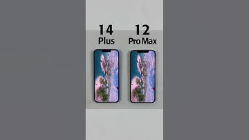 iPhone 14 Plus vs 12 Pro Max PUBG MOBILE TEST - A15 Bionic vs A14 Bionic BGMI TEST #shorts #pubg