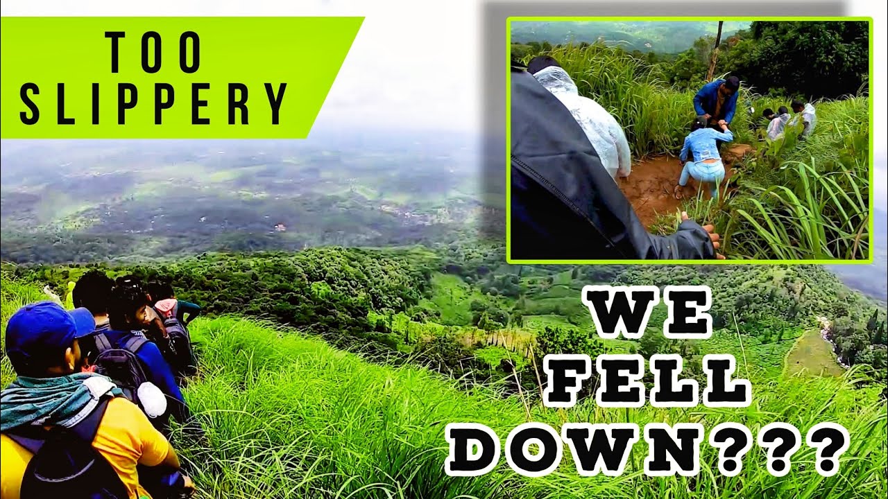 Slippery path/ Almost fell down/ Chembra Peak Trekking went wrong? 