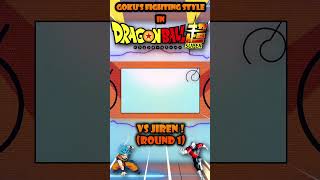 Gokus Fighting Style vs Jiren (Round 1) #dragonballsuper #dbsuper #karate #muaythai #kickboxing