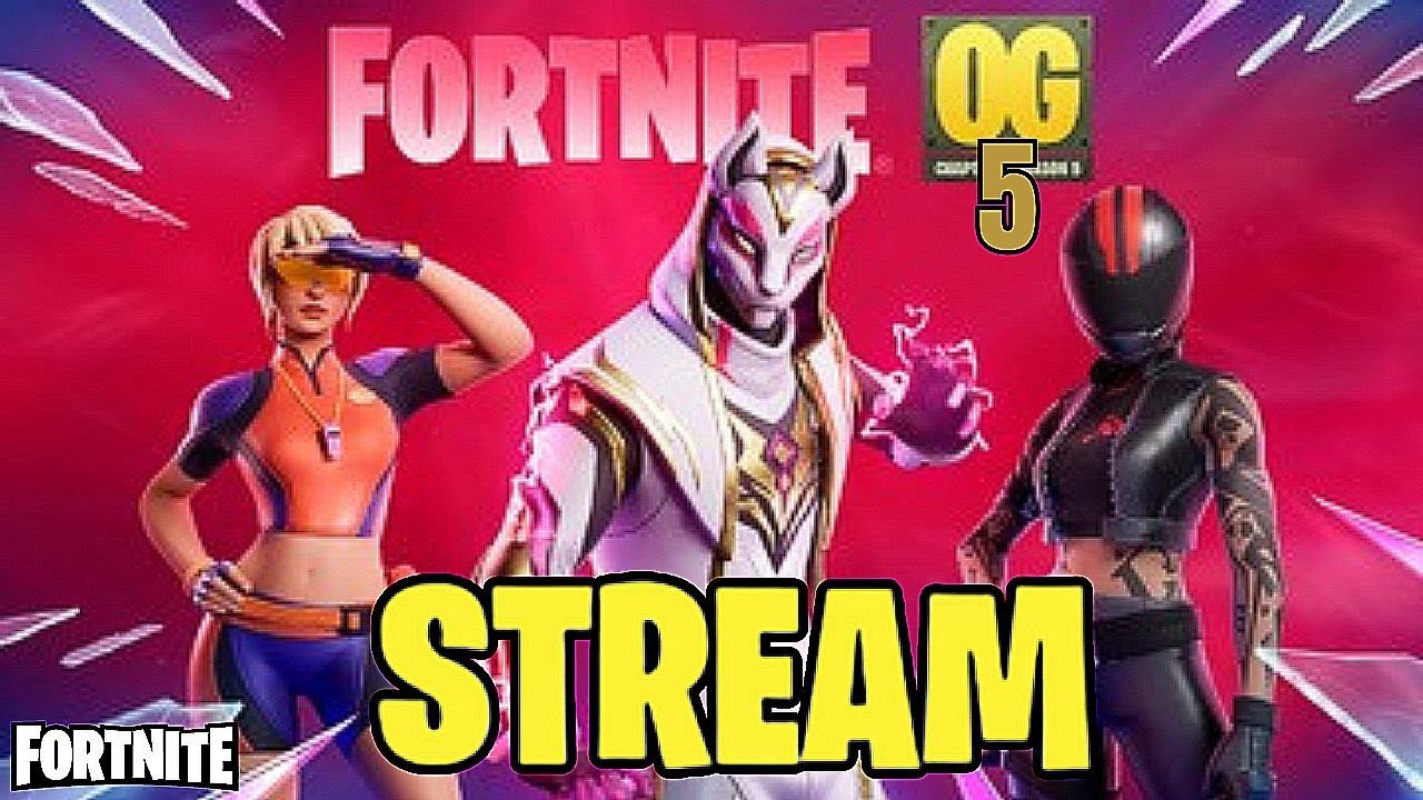 🔴 LIVE FORTNITE OG | RAIZ Season 5 ZeroBuild 🔥Code NANDOTV🔥 
