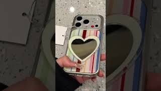 Pretty case, perfect vibe 😍Upgrade your phone style today ✨ #caseiphone #casetify #heart