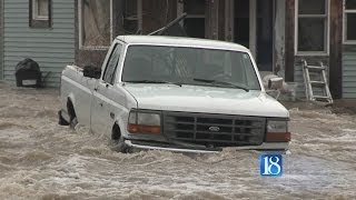 Ice jam forces nearly 20 people to evacuate