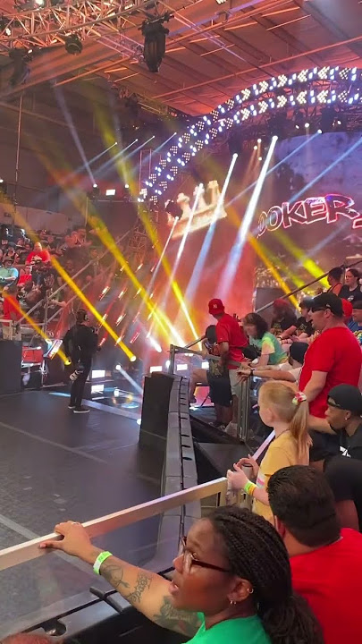 Booker T makes his entrance to NXT #nxt #wweuniverse #bookert