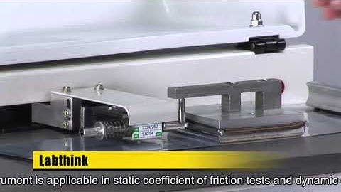 Aluminum Foil and Aluminum Foil Complex Film Static Coefficient of Friction - Labthink