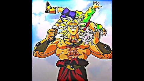 bro made the broly wet 😂 #dragoball #broly #dbz #dbs #shorts