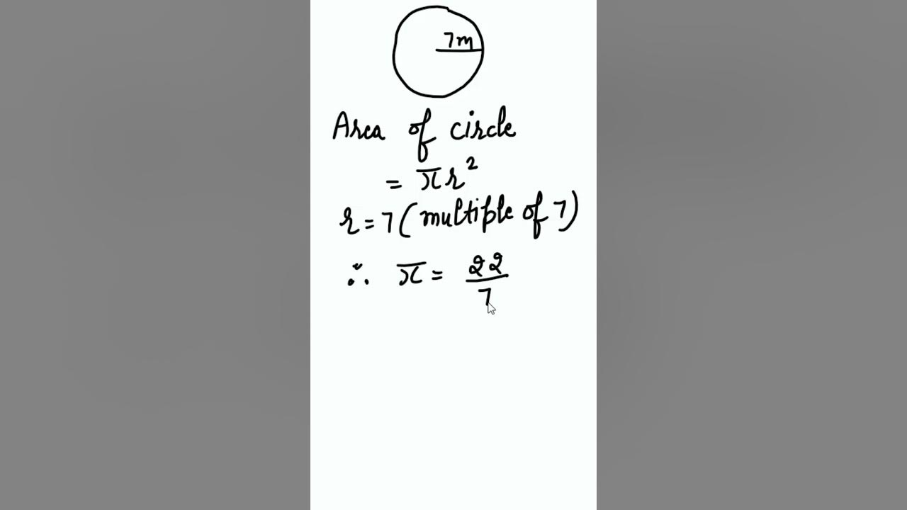 How to find Area of circle - YouTube